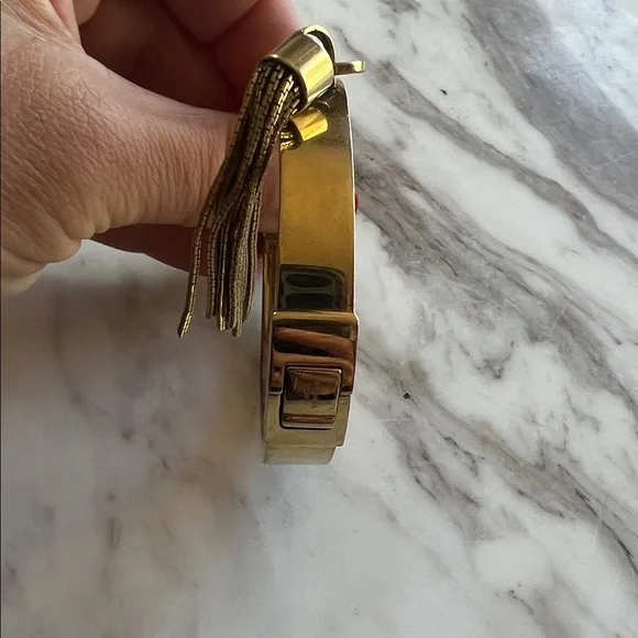 Michael Kors Gold Tassel Bangle - Picture 3 of 4